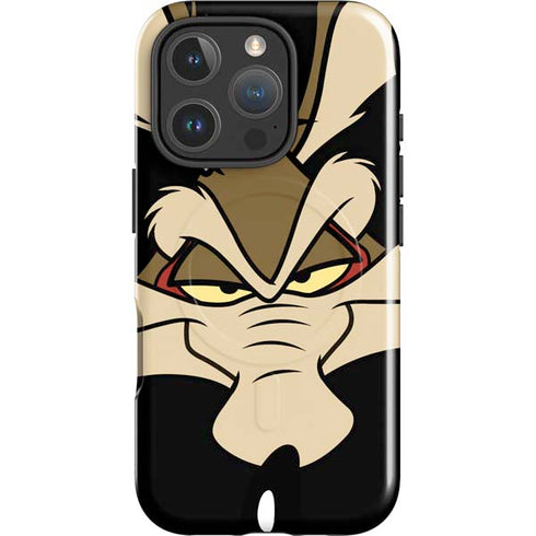 Looney Tunes Wile E. Coyote Smile iPhone 16 Pro Max Magsafe Impact Case